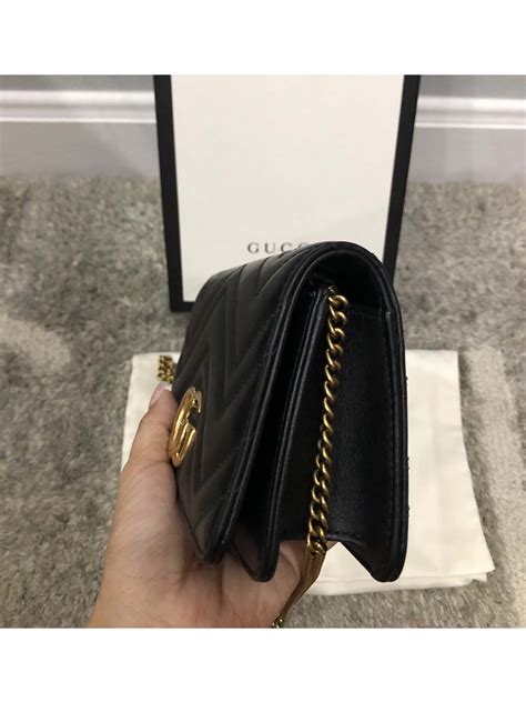 gucci marmont woc 開 箱|GUCCI Marmont woc 拆箱啦.